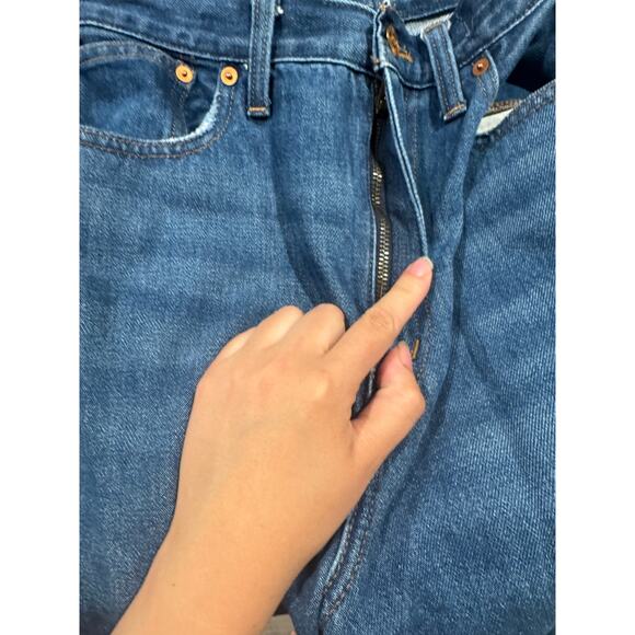 Madewell Womens Baggy Straight Jeans size 28” Preowned euc. - Picture 9 of 9